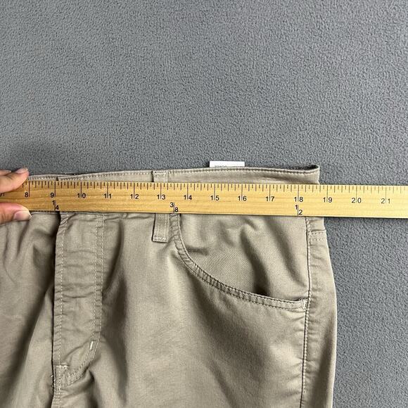 AG Adriano Goldschmied The Everett Jeans Mens 36X28 Beige Slim Straight Preppy - Picture 9 of 12